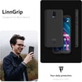 thumbnail image 6 of TUDIA LINNGrip for BLU View 3 Phone Case B140DL Shockproof Non-Slip - Black, 6 of 6