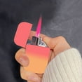 thumbnail image 4 of Windproof Lighter Outdoor, Dual Arc Electric Lighter Colorful gradient Lighter Rechargeable USB Lighter Flameless Plasma Lighter with Rhythmic Flashing Battery Indicator (Gradient), 4 of 6