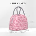 thumbnail image 2 of Fotbe pink heart Bolsa de Almuerzo con Estampado, Lonchera Aislada, Contenedor de Comida Reutilizable Tipo Cooler a Prueba de Fugas, 2 of 6