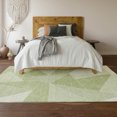 thumbnail image 6 of Addison Rugs Mayfield Washable Transitional Geometric Aloe Rectangle Rug, 10' x 14', 6 of 6