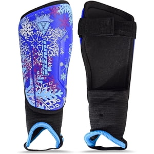 Vizari Soccer Shin Guards with Ankle Protection, Medium