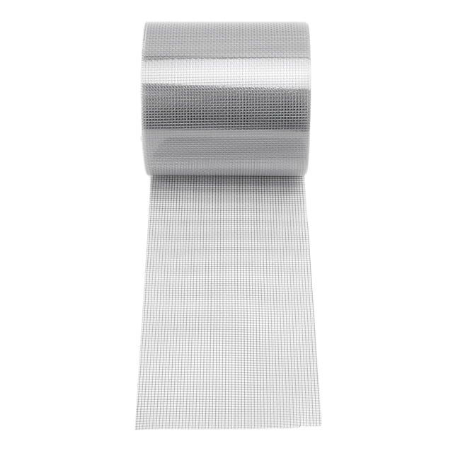Window Screen Repair Tape, Quick Repair, Self Adhesive, Strong Adhesion Mesh Patch 80mmx9.15m, Versatile Applications for Mesh Doors, Tents, Car Screens