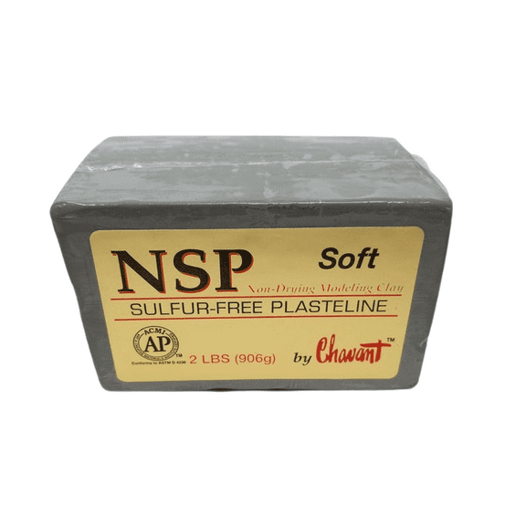 Chavant - NSP - Soft - Green (2lb Brick )