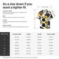 thumbnail image 7 of Disketp Men's Hawaiian Black Cow Print Print Shirts Button Down Holiday Beach Shirts-4X-Large, 7 of 7