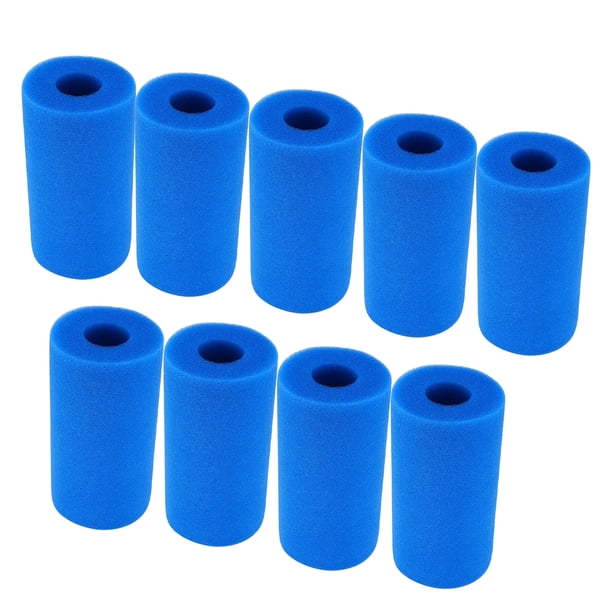 Fiudx Filtro de Esponja Lavable para Piscina, Cartucho de Espuma Reutilizable, Solución de Mantenimiento Económica, Fácil de Limpiar, Material Duradero, Kit para El Cuidado de La Piscina, Tamaño 200
