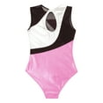 thumbnail image 5 of DPOIS Gymnastics Leotards for Girls Kids Ballet Dance Leotard Pink 16, 5 of 6