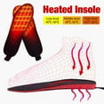 thumbnail image 3 of LAICAIW Heated Insoles, Wireless Heated Insoles, Remote Control Heating Insoles, USB Rechargeable Heated Shoes Insoles, Waterproof Heated Foot Warmer Insole, Electric Foot Warmers for Hunting Fishing, 3 of 7