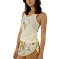 thumbnail image 2 of Harry Potter Quidditch The Golden Snitch Women's Racer Back Tank Top & Dolphin Lounge Shorts Sleepwear Set-XL, 2 of 6