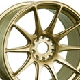 thumbnail image 2 of XXR 527 16x8.25 4x100/4x114.3 0et Gold Wheel, 2 of 3