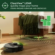 iRobot Roomba 105 Combo Robot Vacuum & Mop with AutoEmpty Dock - Self-Empties for 75 Days,Multi-Surfaces, Intense Power-Lifting Suction, Avoids Mopping Carpets,LiDAR, Model Y354020