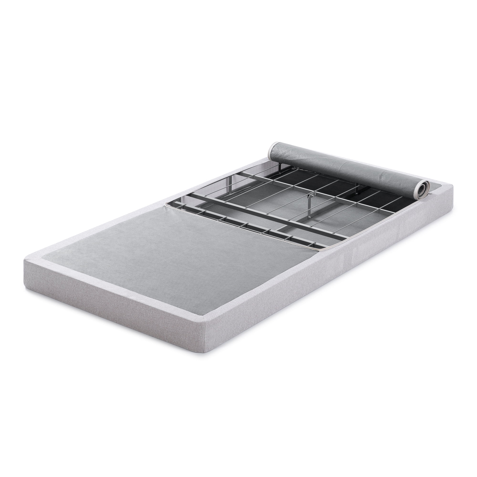 Zinus No Assembly 5" White Metal Box Spring, Twin