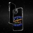 thumbnail image 6 of DistinctInk Clear Hybrid Case for Apple iPhone 13 Pro (6.1" Screen) - Confidence Contagious - Raised Bezel Screen Guard, 6 of 9