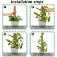 thumbnail image 3 of Tótem de coco de longitud completa de 12 "- 4 piezas Tótem de coco de musgo de coco de 12" para extensión de soporte de plantas trepadoras, plantas de interior trepadoras TUNC Sencillez, 3 of 5