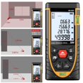 thumbnail image 2 of 50m Laser Distance Meter - Measuring Tool with Dual Spirit Level - Handheld Digital Laser Rangefinder, 2 of 4