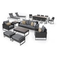 thumbnail image 2 of RST Brands Milo Espresso 18 Piece Estate Patio Conversation Set, 2 of 10