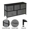 Chest Fabric Drawers Dresser 4/5/7 Bins Furniture Storage Toy