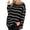 Black, variant on Vedolay Sweaters for Women Trendy Womens Long Sleeve Neck Loose Ribbed Knit Pullover Sweater,A M