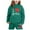 1-Dark Green2760, variant on Tiijoy Toddler Girls Tracksuit Casual Letter Print Hoodie Jogger Pants Set, Sizes 2-13
