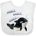 thumbnail image 3 of Inktastic Whale, Whale, Whale Cute Orca Pun Boys or Girls Baby Bib, 3 of 4