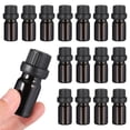 thumbnail image 1 of MasteelfCA 20pcs 5ml Essential Oils Bottles Amber Glass Bottles Refillable Sample Container, 1 of 8