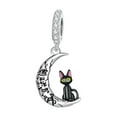 thumbnail image 2 of Cuelga colgantes cumpleaños clásico moda joyería collar pulseras cadena Forma de gato jinwen colgantes de perlas, 2 of 8