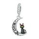 thumbnail image 2 of Colgantes de perlas Zulema Gato Plata 925, 2 of 8