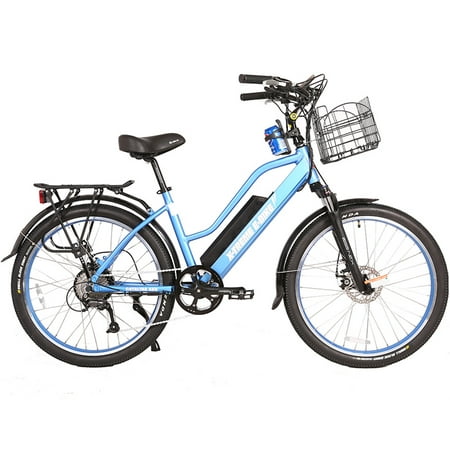 X-Treme Scooters - Catalina Beach Cruiser Electric Bicycle 48 Volt Lithium - Long Range Electric Bike (Best Bicycle For Long Distance)