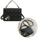 thumbnail image 3 of Bolsos pequeños para mujer, bolso de hombro ajustable de PU de gran capacidad a la moda, bolso para citas, negro, 3 of 5