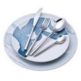 thumbnail image 4 of EXZACT Forged Flatware 24pcs - Heavy Highquality Stainless Steel Silverware, 4 of 7