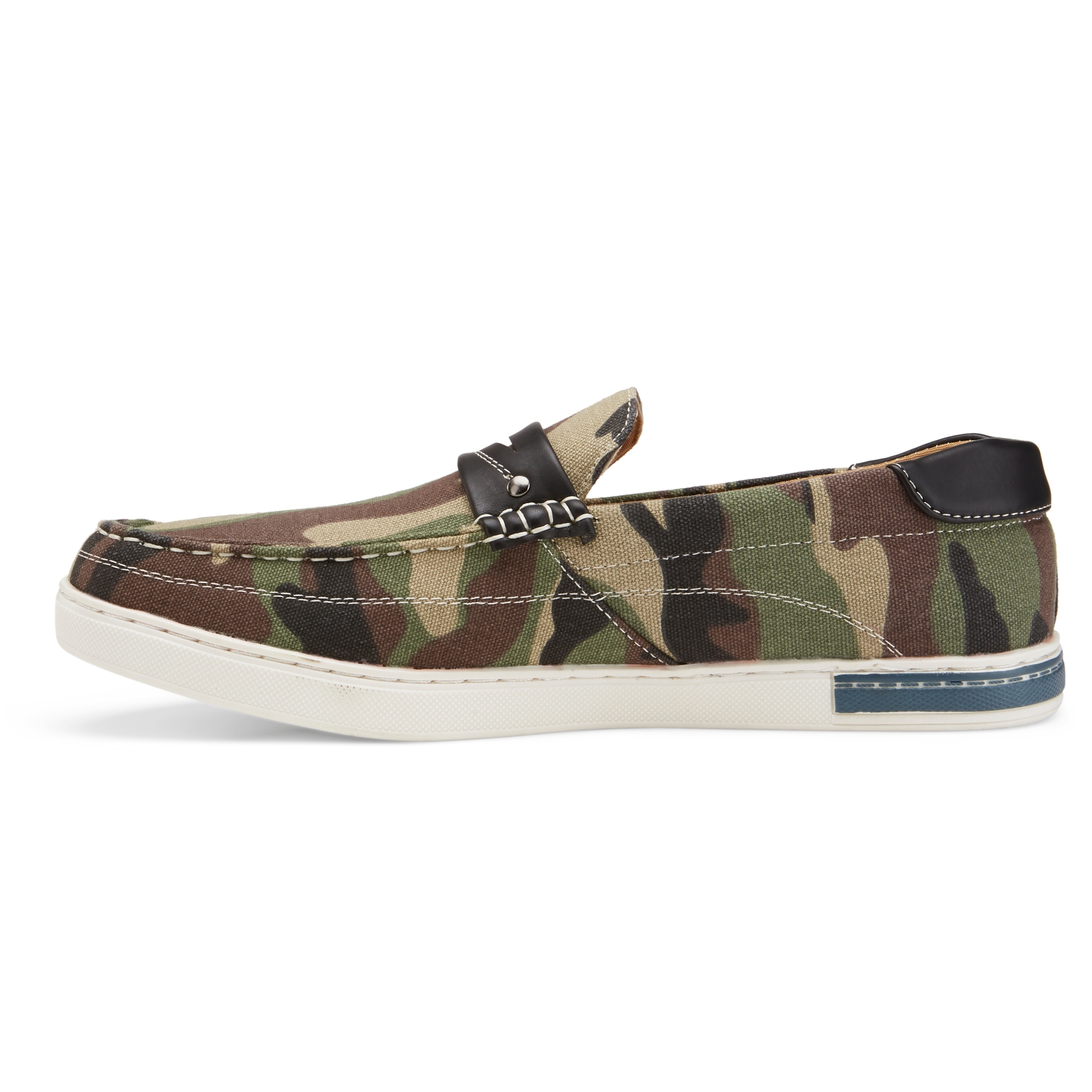 mens camo slip on shoes
