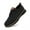 Black, variant on Men's Casual Dress Sneakers Oxfords Lace-Up Lightweight Mesh Walking Shoes