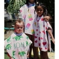 thumbnail image 6 of Rae Dunn: Roar Kids Hooded Towel & 12" Beach Ball - Dinosaur 48"x 24" Poncho, Cotton Terry Beach Cover Up, Toddler 3+, 6 of 9