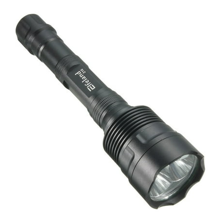 - 6000 Lumens 3x T6 LED Extendable Flashlight Torch Tactical Torch Light 5 Modes Lamp Camping Lantern (Not Included Battery)