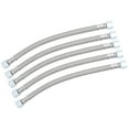 thumbnail image 1 of Brake Hose, Durable Convenient Oil Free Brake Hose, Practical 14 X 1.5 Female Thread For 50Cm / 19.7In Hose Length 5pcs Cast Steel, 1 of 8
