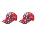 thumbnail image 4 of Maytalsory 1/2/3/5 Comfortable Ball Cap For Women - Fashionable With Sun Protection Universal Size bright red 2PCS, 4 of 6