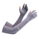 thumbnail image 2 of Guantes de protección solar para hombre, de verano, para exposición al sol, finos, de seda helada, para conducir, pescar, para mujer, para montar a caballo en verano, 2 of 2