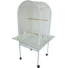 YML ER2222WHT 1/2 Bar Spacing Dome Top Parrot Bird Cage