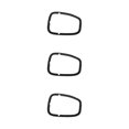 thumbnail image 1 of tssuouriy Dust Plug Protective Seal Rings for BYD Yuan Plus Practical Dust for Car Style A 3Set, 1 of 6