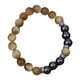 thumbnail image 1 of Pulsera de protección Pulseras de piedra de ojo de tigre de obsidiana para protección que traen suerte y prosperidad, 1 of 5