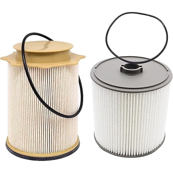 6.7 Cummins Fuel Filter Water Separator Set Compatible with 2019 2020 2021 2022 2023 2024 Dodge Ram 2500 3500 4500 5500 6.7L Diesel Turbo Engines Replaces# 68157291AA and 68436631AA