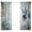 black floral, variant on FEISHENTT Floral Blackout Curtains length 2 Panels Set Rustic Vintage Flowers Botanical Curtains Thermal Insulated Darkening Window Drapes 62x29 in