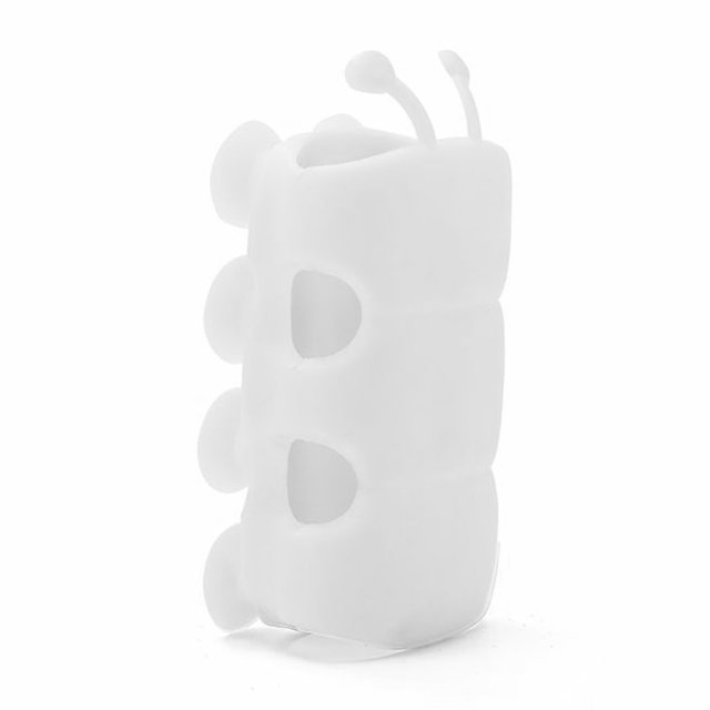 Soporte para cabezal de ducha con ventosa sin clavos Soporte de baño para montaje en pared (blanco) Likrtyny Para estrenar