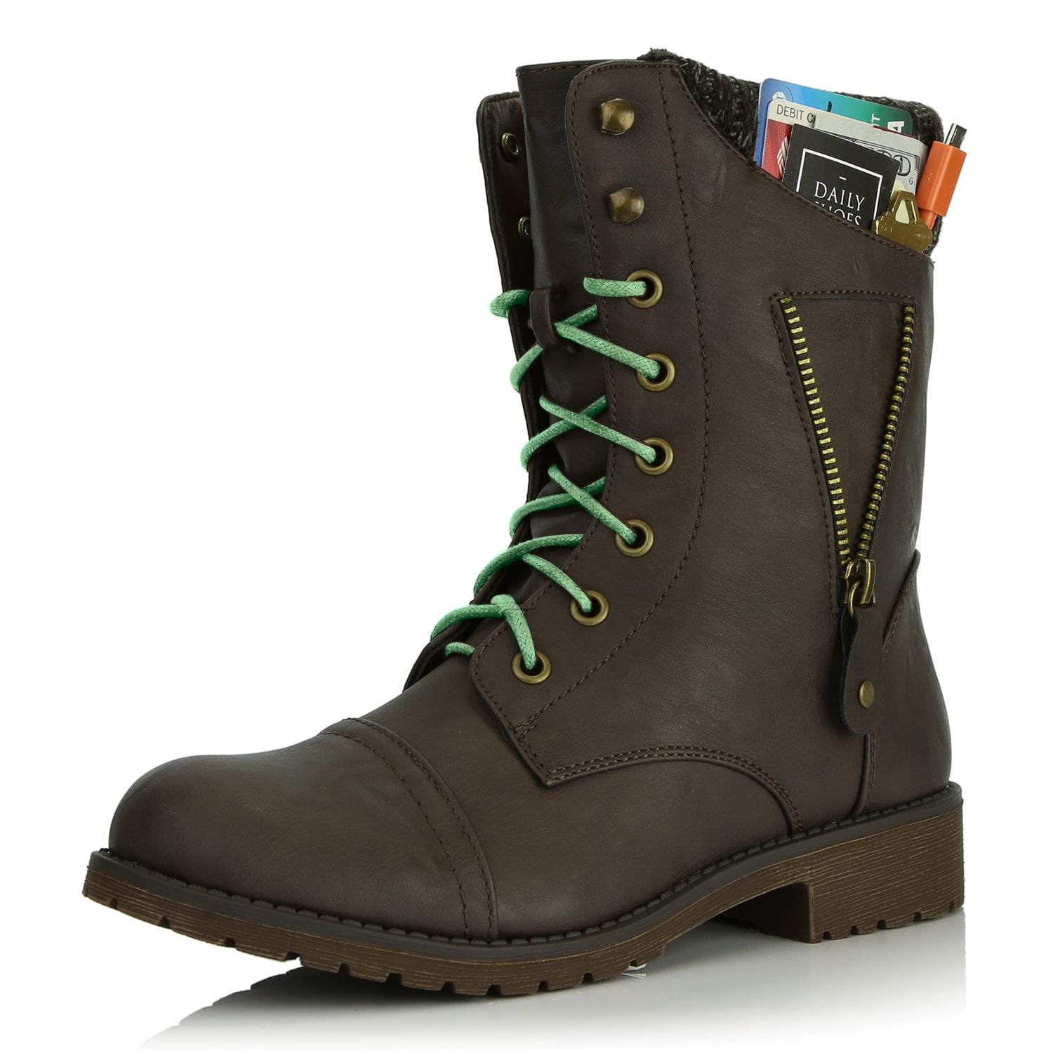 womens combat boots waterproof