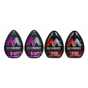 Energy Liquid Water Enhancer Variety Pack, 2 Acai Berry Storm, 2 Black Cherry, 4 Pack
