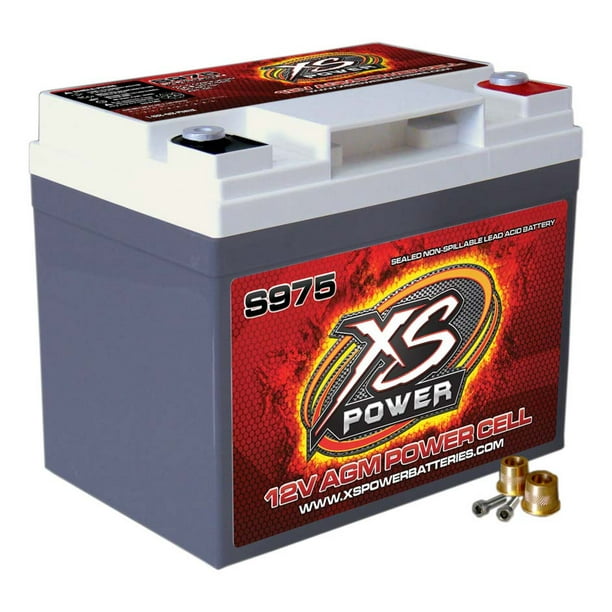 XS POWER BATTERY S975 Batteries XS Power AGM Battery 12V 500A CA