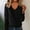 Black, variant on WTXUE Women's V-Neck Tunic Sweater with Pockets Soft Knitted Pullover Long Sleeve Lightweight Knit Pullover Tops Business Casual Sweaters Fall Outfits Black L