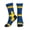 2 Black-2, variant on Women's Men's Swedish Flag Colorful Novelty Pattern Crew Athletic Socks