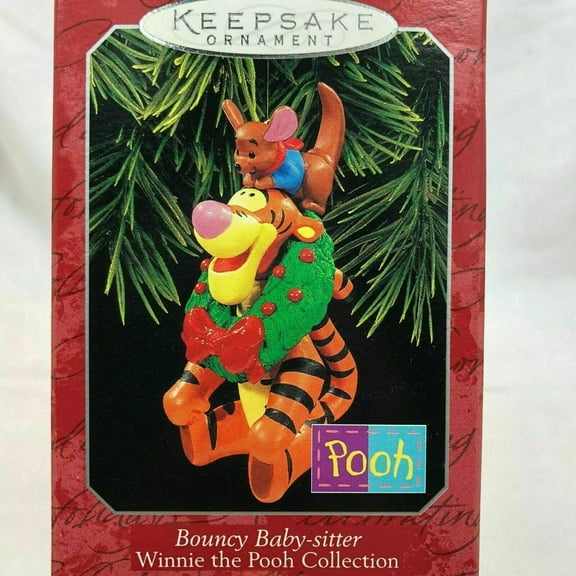 Hallmark Ornament: 1998 Bouncy Baby-sitter | QXD4096 | Tigger