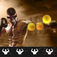 thumbnail image 2 of WDOplteas Pelota entrenamiento boxeo con diadema ajustable coordinación mano-Ojo (amarillo), 2 of 9