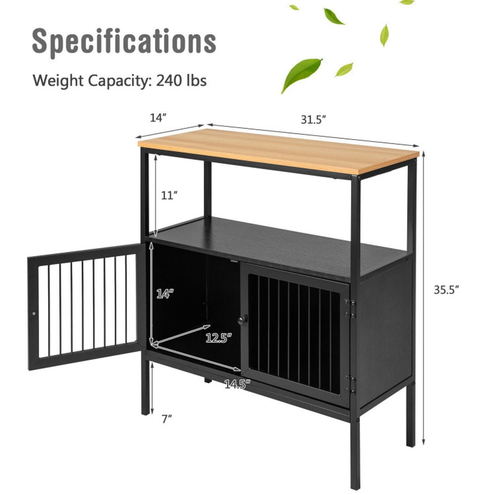 Finihen Kitchen Storage Cabinet, Buffet Sideboard, Kitchen Buffet Cabinet with 2 Doors and Open Shelf, for Dining Room, Kitchen, Living Room, Black Finihen Kitchen Storage Cabinet, Buffet Sideboard, Kitchen Buffet Cabinet with 2 Doors and Open Shelf, for Dining Room, Kitchen, Living Room, Black
